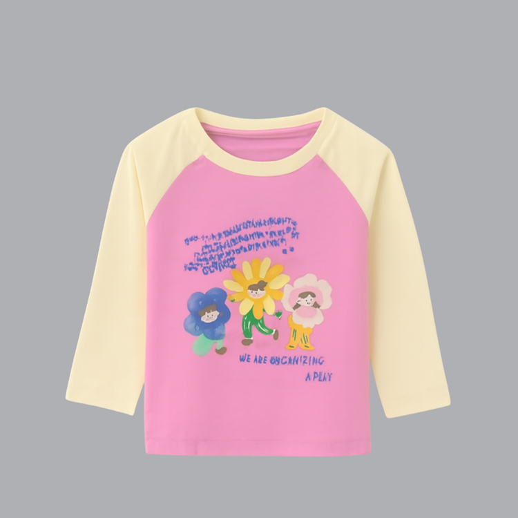 Branded Baby Girl Long Sleeve T-Shirt Soft Fabric