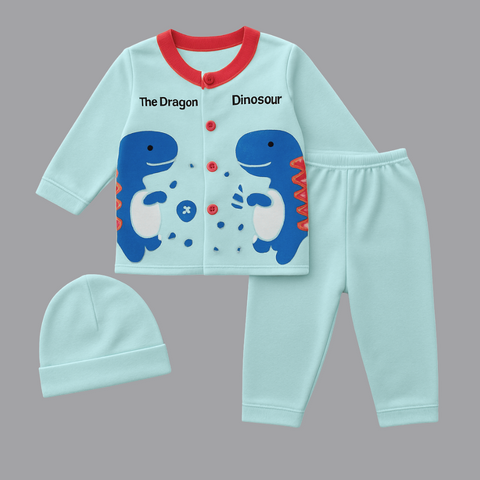 4-Piece Outfit with Bib | Newborn Baby Clothes Set