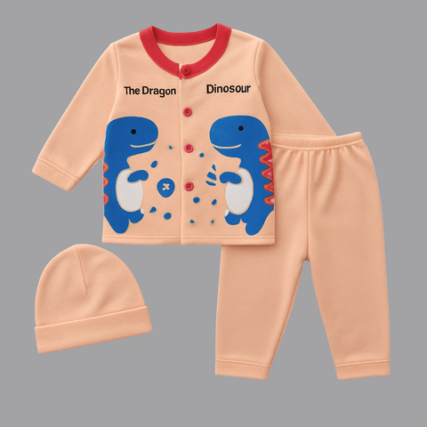 4-Piece Outfit with Bib | Newborn Baby Clothes Set
