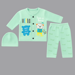 Soft Baby Outfit Set with Beanie | Baby Clothes for Newborns